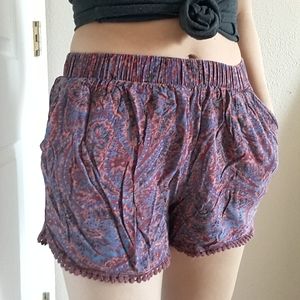 Paisley Soft Shorts
